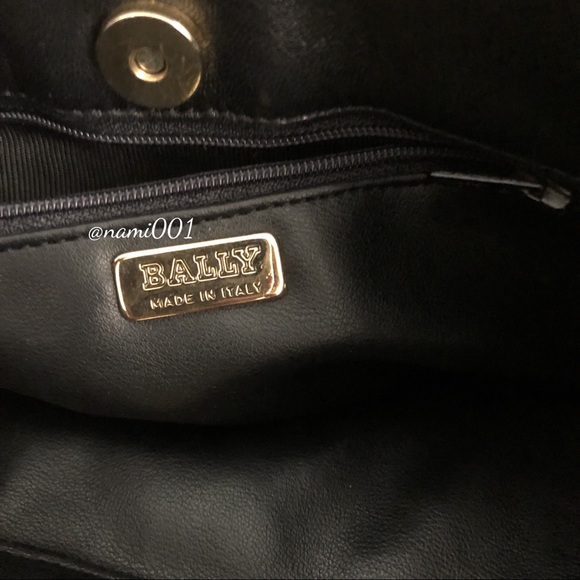 Vintage Bally Quilted Lambskin Shoulder Bag EUC - Picture 7 of 12